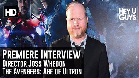 Director Joss Whedon Interview Avengers Age Of Ultron World Premiere