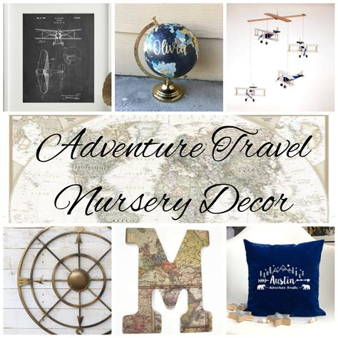 I am submitting this room to the creating with the stars contest over at east coast creative! Adventure Travel Nursery Decor | Travel nursery, Travel ...