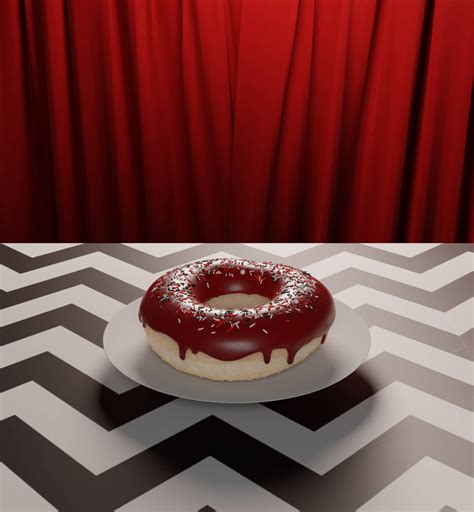 Twin Peaks Donut By Yarovyileonid On Deviantart