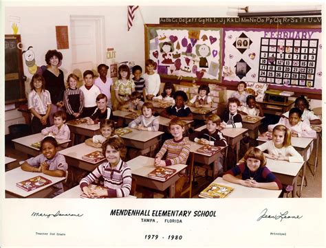 Mendenhall Elementary School 1979 1980 2nd Grade Class Flickr