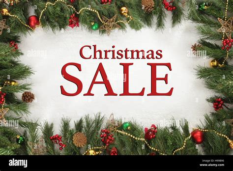 Christmas Sale Sign Hi Res Stock Photography And Images Alamy