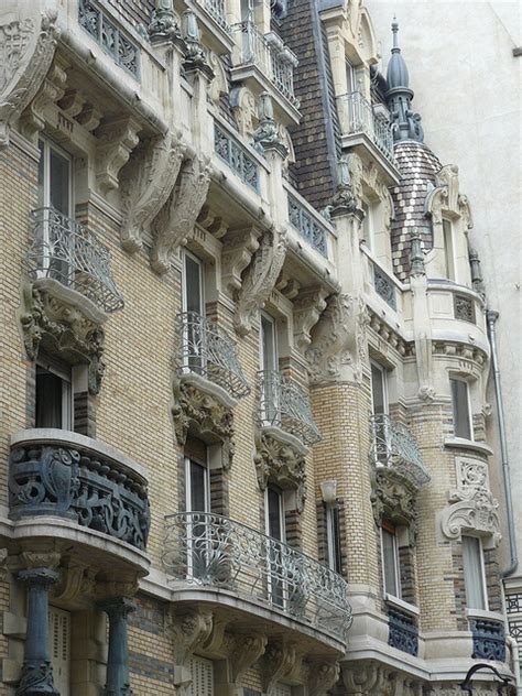 Art Nouveau Building By Jules Lavirotte 3 Square Rapp Paris French
