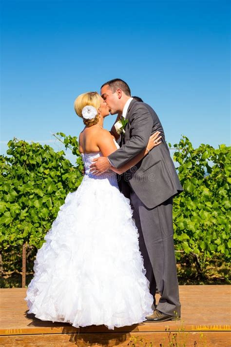 Bride And Groom Final Kiss Stock Photo Image Of Receptions 32923418