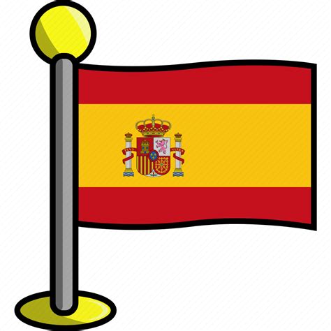 Country Flag Flags Spain Icon Download On Iconfinder