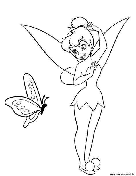 Disney Fairies Tinkerbell Coloring Page Disney Fairies Tinkerbell
