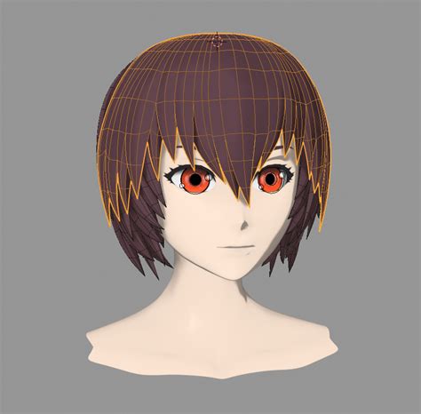 flat modeling anime toon hair tutorials tips and tricks blender artists community