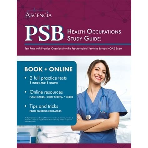 Psb Health Occupations Aptitude Examination Practice Test