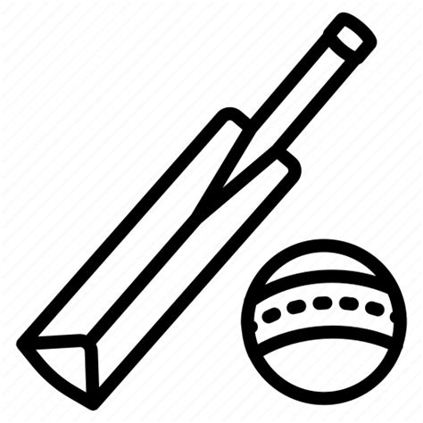 Cricket Bat Drawing Cricket