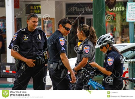 Maybe you would like to learn more about one of these? Santa Fe Police Editorial Image - Image: 44446575