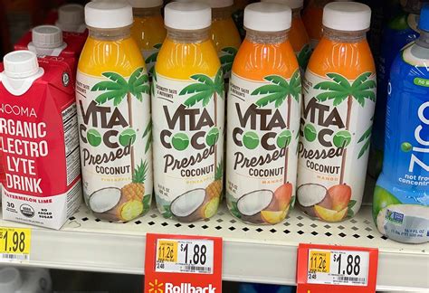 Vita Coco Pressed Juice, $0.88 at Walmart - The Krazy Coupon Lady
