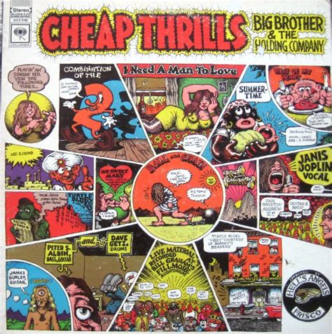 Big Brother And The Holding Company Cheap Thrills Vinyl Lp Album