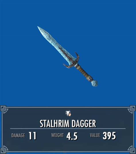Stalhrim Dagger Legacy Of The Dragonborn Fandom