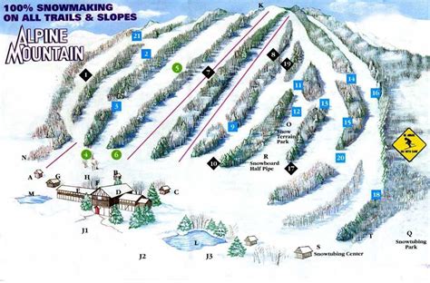 Alpine mountain village is hidden away in the natural wooded beauty of the mountains but is still a short distance to downtown pigeon forge. DCSki Resort Profile: Alpine Mountain