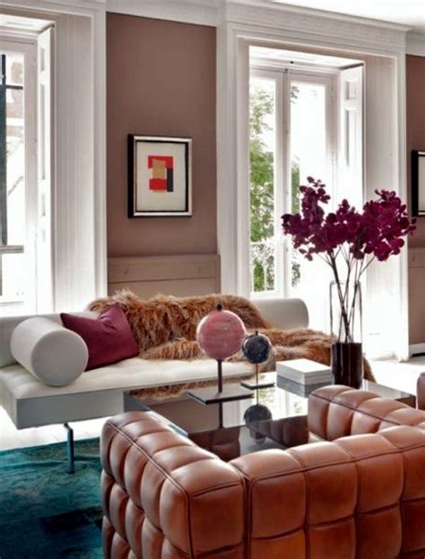 Use when painting a bedroom or a dressing room for a warm embracing appeal. 11 exclusive, salmon-colored interior ideas | Interior ...