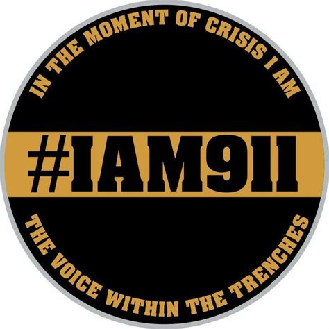 Dispatcher Communications Window Sticker I Am 911 Various Sizes And