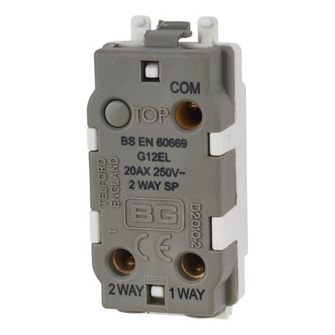 Bg 20ax 2 Way Double Pole Secret Key Grid Switch Emergency Lighting