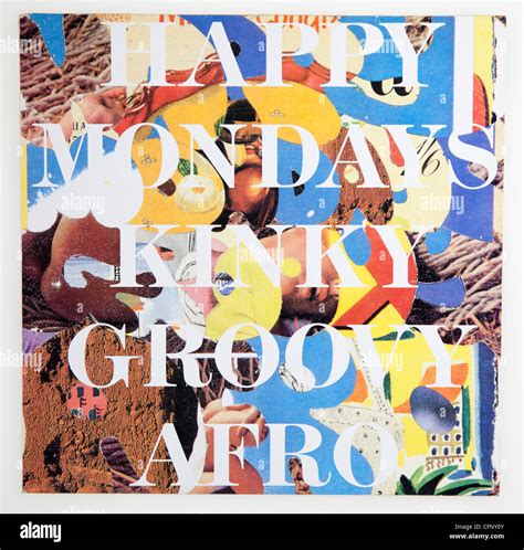 Happy Mondays Kinky Groovy Afro Album Cover Stock Photo Alamy