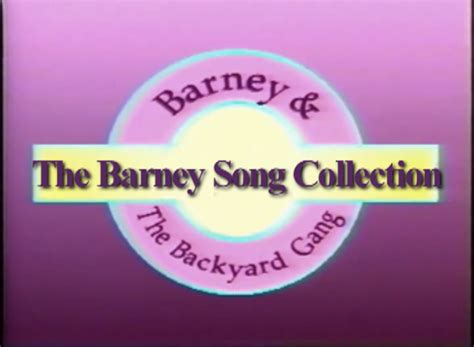 Barney & the backyard gang theme song 0:21 when santa comes to our house 2:59 waiting for. The Barney Song Collection - Custom Barney Episode Wiki
