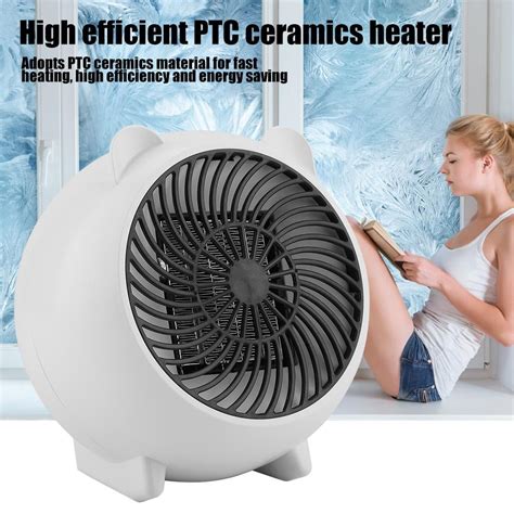 Otviap Household Ptc Ceramics Heater Mini Warm Fan Machine Air