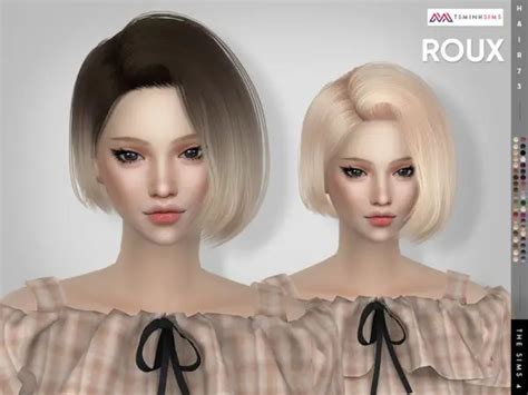 The Sims Resource Roux Hair 73 By Tsminhsims Sims 4 Hairs