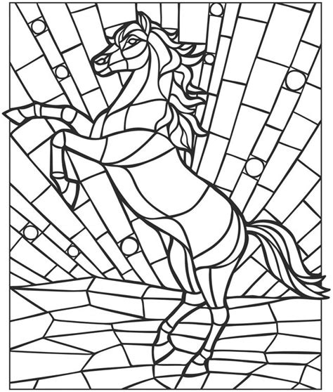 Welcome To Dover Publications Creative Haven Animal Mosaics Coloring