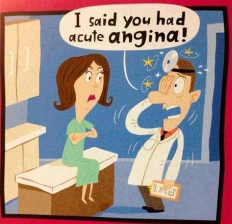 Acute Angina Nurse Humor Medical Humor Medical Jokes