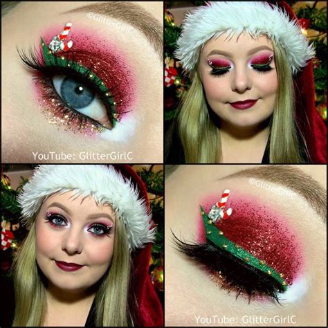 25 Christmas Makeup Ideas To Copy This Season Christmas Makeup Look