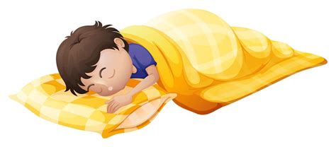 A Young Man Sleeping Soundly 417524 Vector Art At Vecteezy