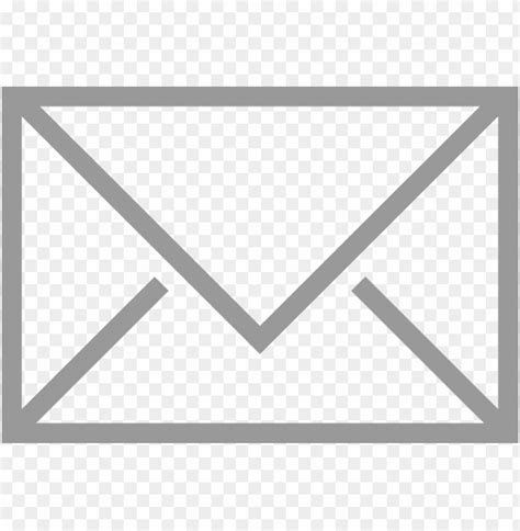 White Email Icon Png Transparent