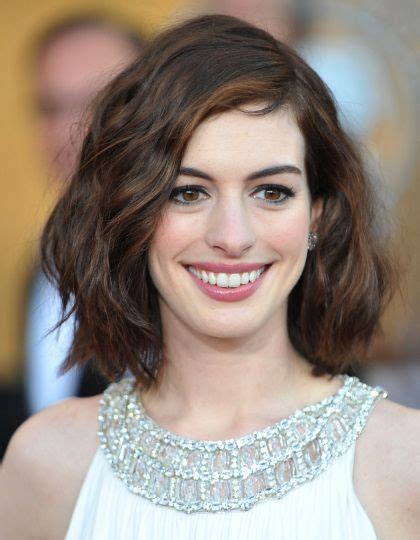Anne Hathaway Hair Bob Style New Prom Cellebrity Hairs Hair Styles