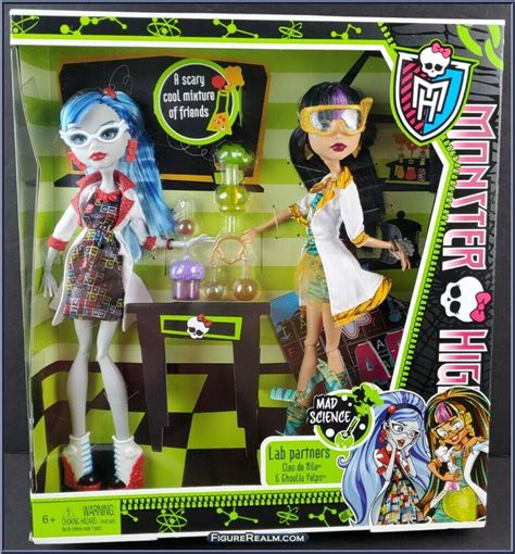 Lab Partners Cleo De Nile Ghoulia Yelps Monster High Classroom Mattel Action Figure