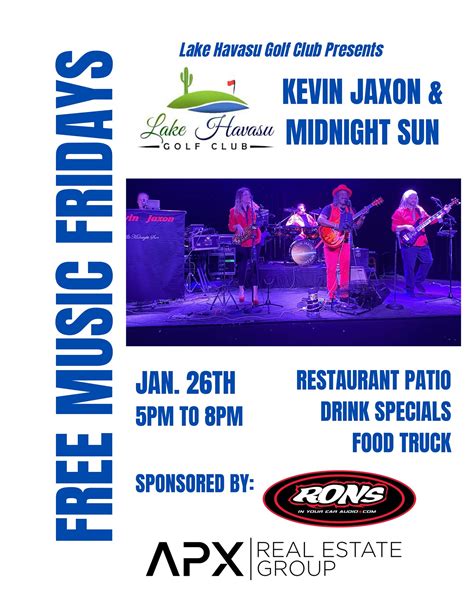 Riverscene Magazine Kevin Jaxson And The Midnight Sun Live Lake