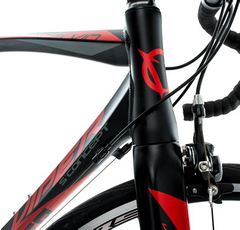 Viper 2016 Vélo De Route Stelvio Shimano 105 11v Noir Rouge Alltricksfr