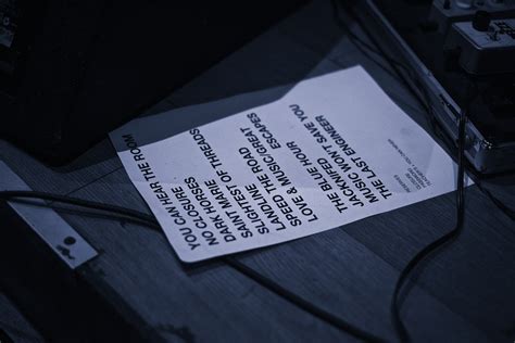 The Figurehead (aka Piano Magic) setlist, 8/11/16 - Piano Magic