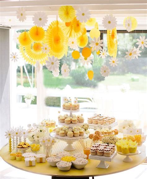 Darcy Millers Daisy Party Ideas Festa Da Margarida Ch De Beb