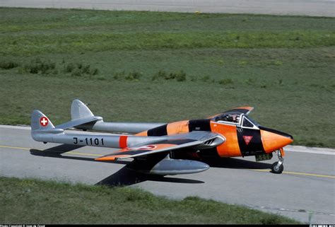 De Havilland Ffa Dh 100 Vampire Fb6 Switzerland Air Force