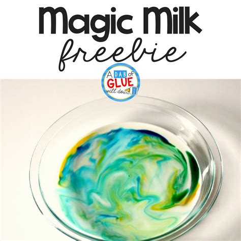 Magic Milk Science Experiment | Milk science experiment ...