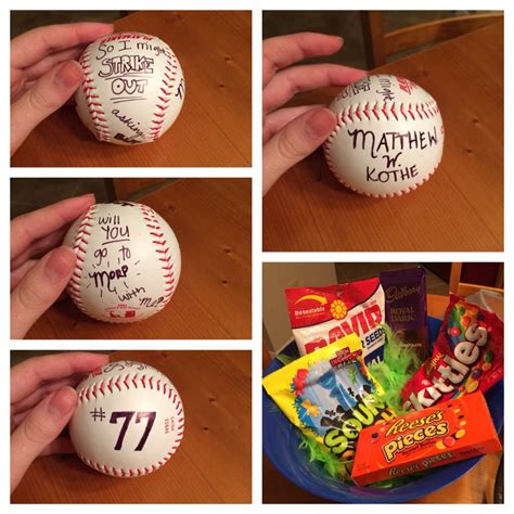 Baseball Promposal I Did For My Babefriend For Our MORP Dance Baseball Promposal Promposal