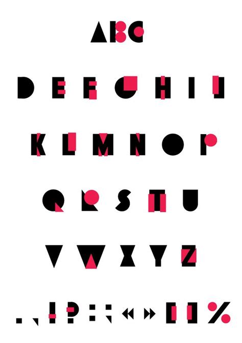 Type Design Graphic Design Typography Served Typeface Alphabet