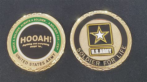 Hooah C Army C Coin Us 340