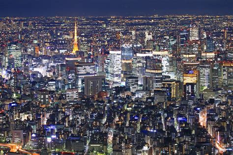 夜景花火イルミ スカイツリーから見る東京夜景 壁紙1920x1281 壁紙館