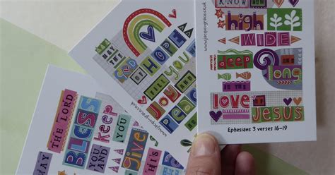 Collaged Bible Verses Mini Encouragement Cards Cheerfully Given