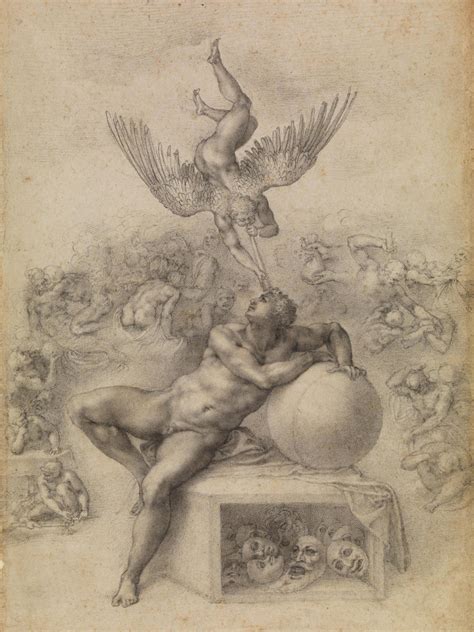 The Divine Drawings Of Michelangelo Cbs News