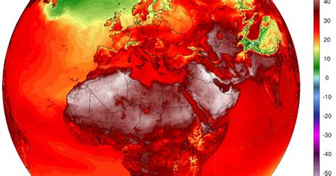 Heat Maps Reveal Record Breaking Temperatures Across The Globe