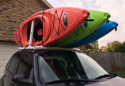 How To Make Your Own Car Top Kayak Rack Kurts Blog Kayak Rack