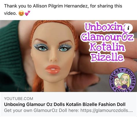 1st Youtuber Deboxing Of Glamouroz Dolls Kotalin Bizelle ‘glittering Gala’ Glamourozdolls