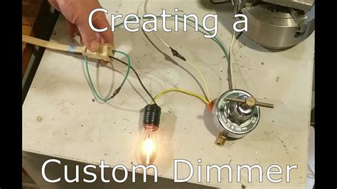 Creating A Custom Lamp Dimmer Switch Steampunk Floor Lamp Part 1 Youtube