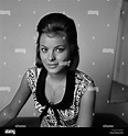 Österreichische Schauspielerin Loni von Friedl, Deutschland 1960er ...