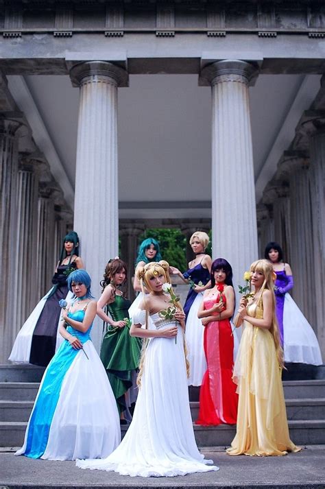 Thedress Sailor Moon Wedding If Only I Could Get My Friends To Do This
