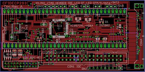Cfidecp Cfide68k Ide68k Amiga 68000 Dip 64 Socket Ide Interface